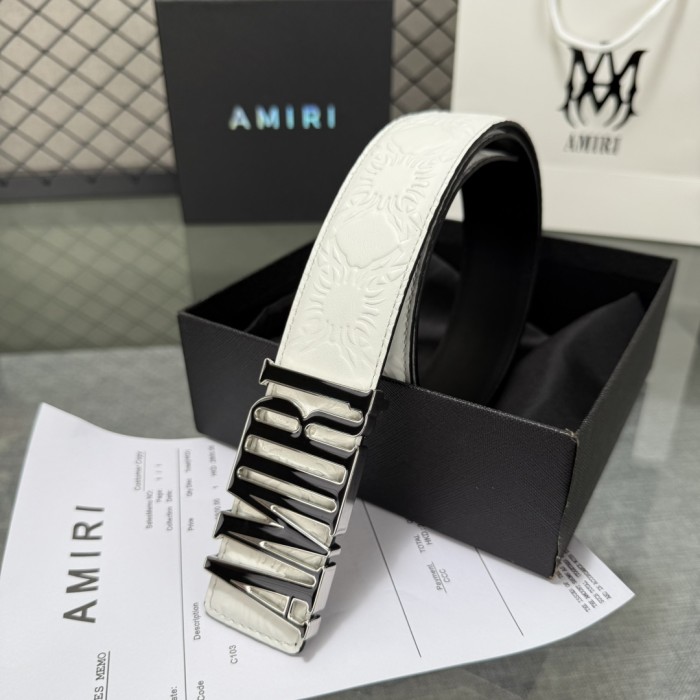 1:1 quality version Sunflower Embossed Leather Enamel Gold Letter Buckle Belt 2 colors【Width 3.8 cm】29543469