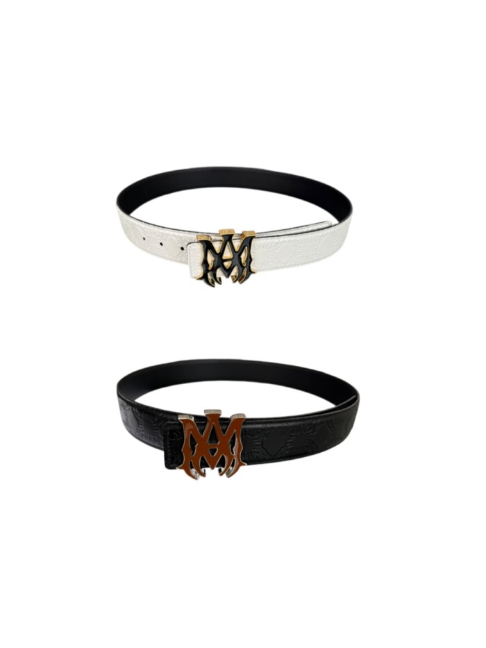 1:1 quality version Sunflower Embossed MA Thorn Buckle Belt 2 colors【Width 3.8 cm】29543373