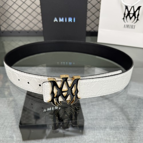 1:1 quality version Sunflower Embossed MA Thorn Buckle Belt 2 colors【Width 3.8 cm】29543373