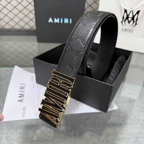 1:1 quality version Sunflower Embossed Leather Enamel Gold Letter Buckle Belt 2 colors【Width 3.8 cm】29543469