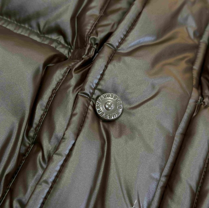 1:1 quality version Woven Label Shiny Hooded Big Square Quilted Down Jacket 2 colors 29547875