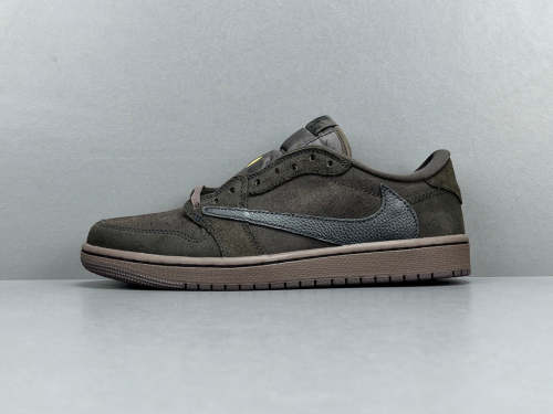[50% Off]JORD@N 1 RETRO LOW OG SP x TRAVIS SCOTT VELVET BROWN