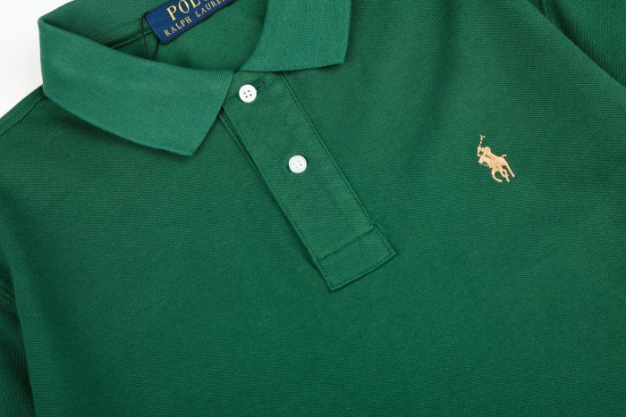 Classic Pony Embroidery Basic Couple Polo Collar Long Sleeve T-shirt 10 colors 29557286