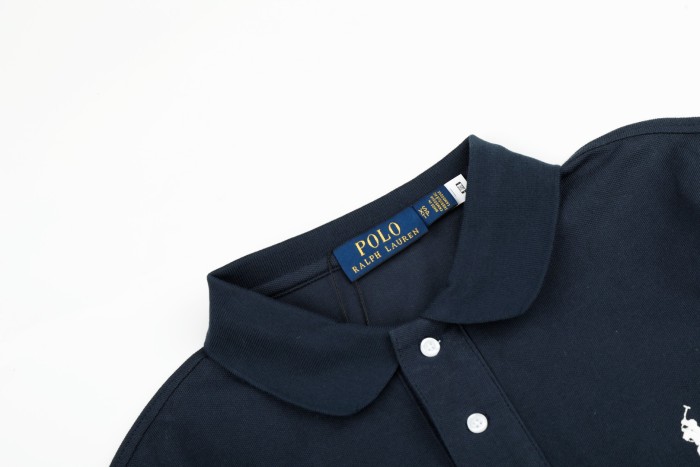 Classic Pony Embroidery Basic Couple Polo Collar Long Sleeve T-shirt 10 colors 29557286