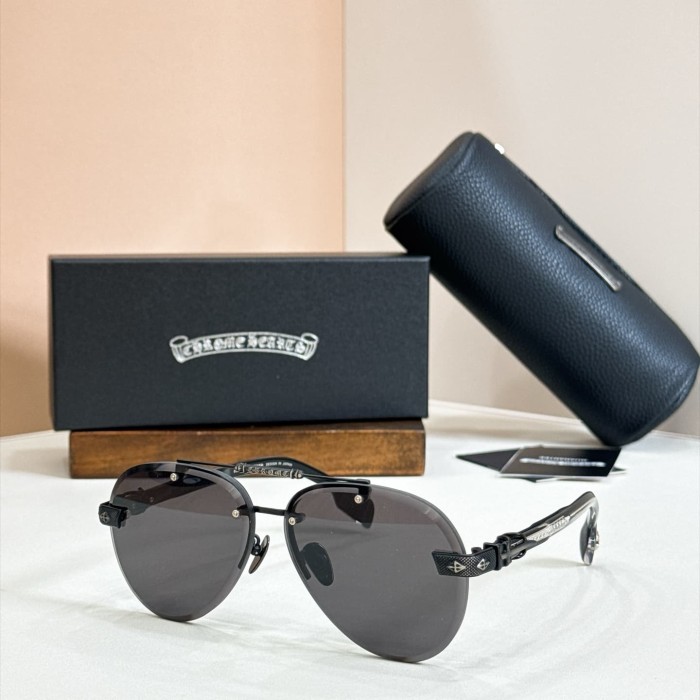 1:1 quality version Double Bridge Cross Metal Carved Decor Gradient Lens Sunglasses 4 colors 29567414