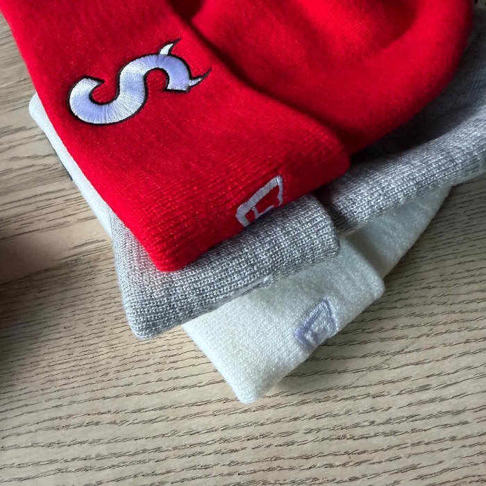 Horn S Logo Embroidery Label Soft Knit Warm Beanie 4 colors 29563996