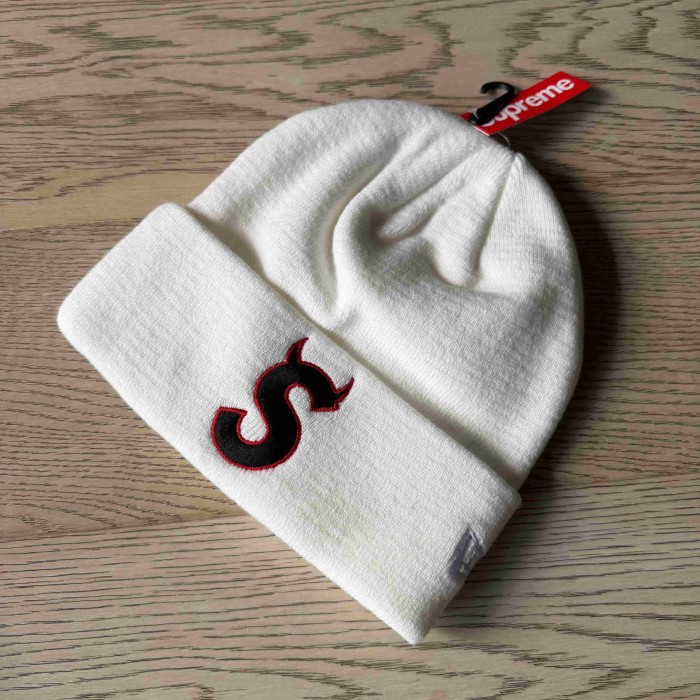 Horn S Logo Embroidery Label Soft Knit Warm Beanie 4 colors 29563996