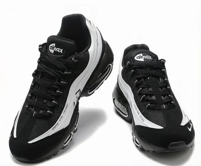 [plus-size shoes]@ir Max 95 Sketch Fabric Leather Shock Absorbing Wear Low Top Sneakers 29568132