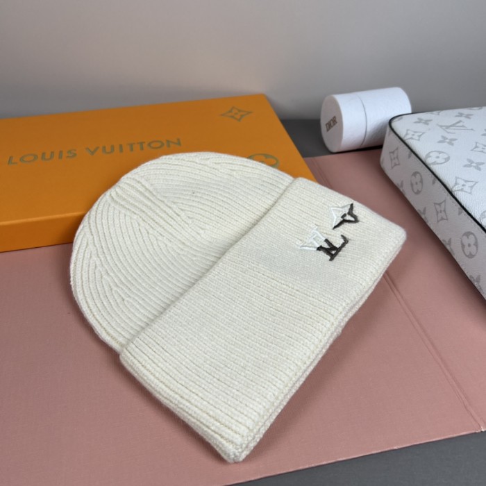 1:1 quality version Letter Star Embroidery Rib Knit Woo Unisex Beanie 3 colors 29569842