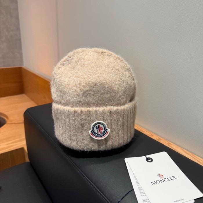 1:1 quality version Oval Badge Logo Cuffed Knit Beanie 5 colors 29569880