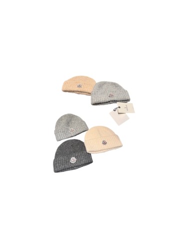 1:1 quality version Oval Badge Logo Cuffed Knit Beanie 5 colors 29569880