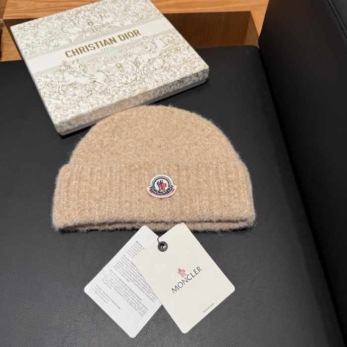 1:1 quality version Oval Badge Logo Cuffed Knit Beanie 5 colors 29569880