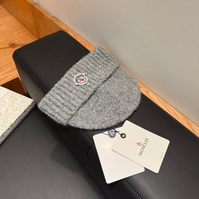 1:1 quality version Oval Badge Logo Cuffed Knit Beanie 5 colors 29569880