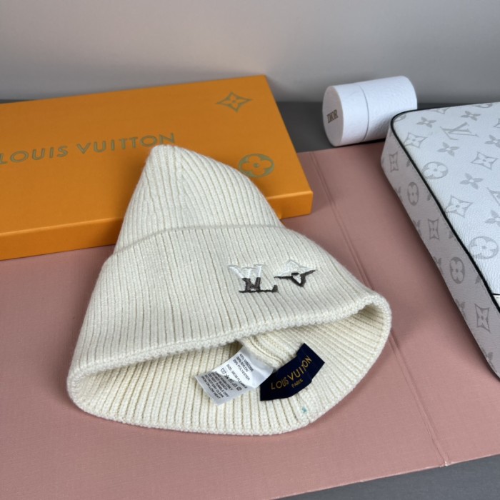 1:1 quality version Letter Star Embroidery Rib Knit Woo Unisex Beanie 3 colors 29569842