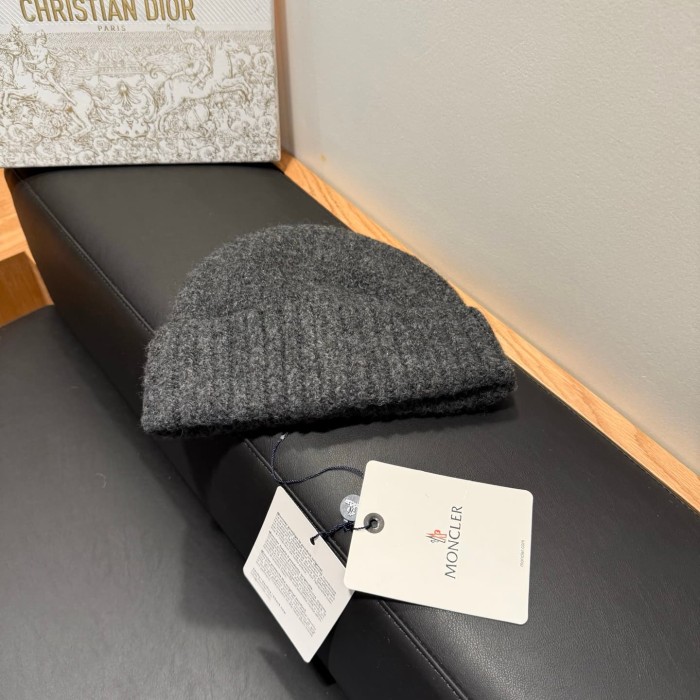 1:1 quality version Oval Badge Logo Cuffed Knit Beanie 5 colors 29569880
