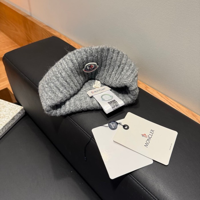 1:1 quality version Oval Badge Logo Cuffed Knit Beanie 5 colors 29569880