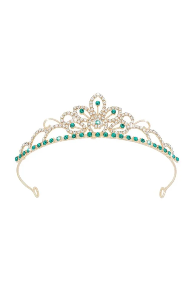 Green Crown Tiaras for Women