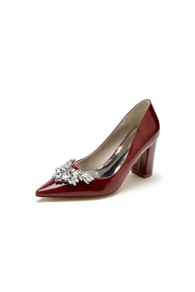 Ivory High Heels with Modern Design