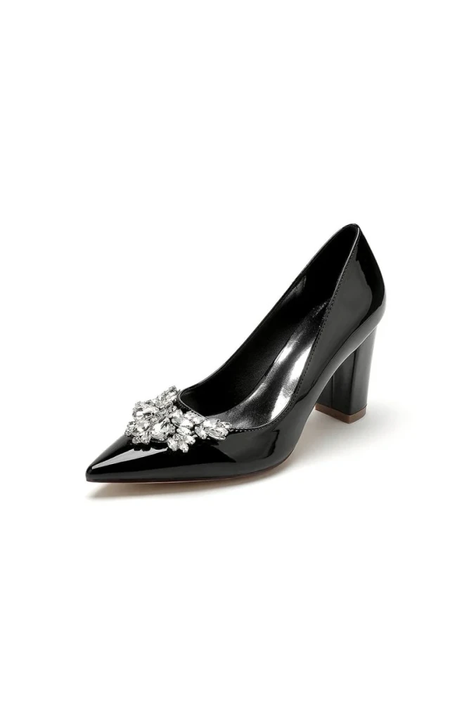 Ivory High Heels with Modern Design