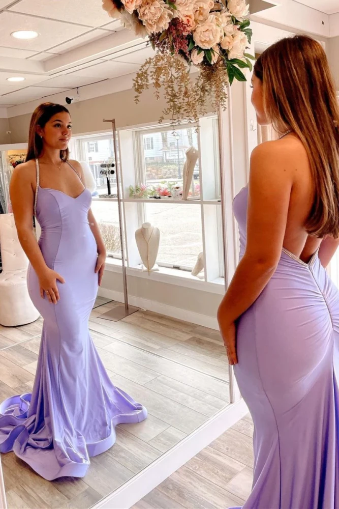 Gorgeous Trumpet Hunter Green Long Formal Dress