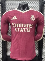 26-27 RMA Third Long Sleeve Player Version Soccer Jersey (长袖球员)