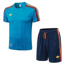26-27 AD Blue High Quality Player Version Training Short Suit (球员套装)