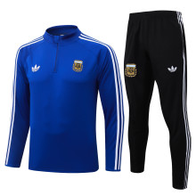 26-27 Argentina High Quality Half Pull Tracksuit