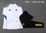 25-26 Man Utd High Quality Half Pull Tracksuit