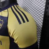 25-26 Boca Juniors Away Player Version Soccer Jersey