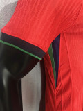 2024 Portugal European Cup Home Player Version Soccer Jersey