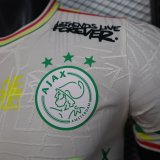 25-26 Aja× Grey Special Edition Player Version Soccer Jersey