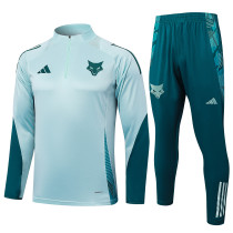 25-26 Cruzeiro High Quality Half Pull Tracksuit