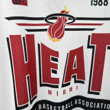 2026 HEAT White Retro High Quality Casual T-Shirt #MN
