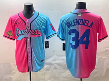 2025 MLB Los Angeles Dodgers New Pattern Jersey