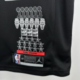 BULLS JORDAN #23 Black Glory Edition Top Quality Hot Pressing NBA Jersey