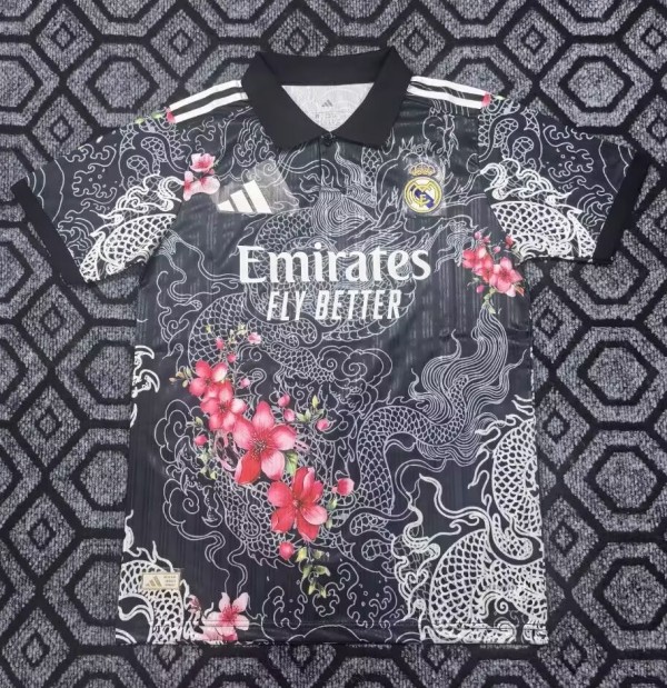 25-26 RMA Black Special Edition Fans Training Shirts