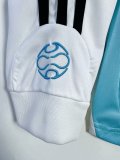 2006-2007 Argentina Home Long Sleeve Retro Soccer Jersey