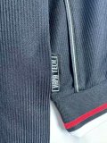 1998 Man Utd Black Long Sleeve Retro Soccer Jersey