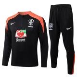 25-26 Brazil High Quality Half Pull Tracksuit