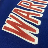 WARRIORS THOMPSON #11 Blue 75th Anniversary Retro NBA Jersey