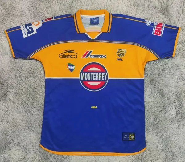 2000-2001 Tigres UANL Away Retro Soccer Jersey