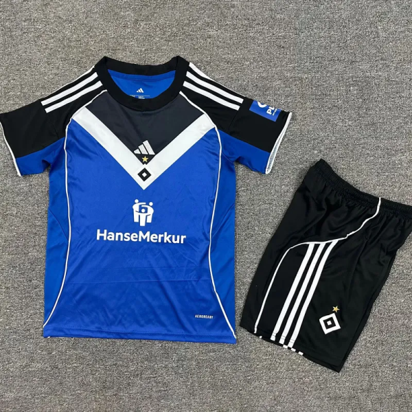 25-26 Hamburger Away Kids Soccer Jersey