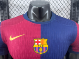 24-25 BAR Home Player Version Soccer Jersey