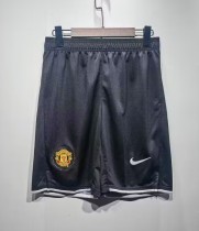 2007-2008 Man Utd Black Retro Shorts Pants