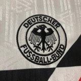 1990 Germany Home White Retro Soccer Jersey