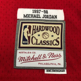 1998 BULLS JORDAN #23 Red Retro Top Quality Hot Pressing NBA Jersey
