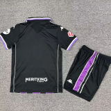 25-26 Real Valladolid Away Kids Soccer Jersey 1:1 Thai Quality