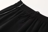2025 AD Black Jacket Tracksuit