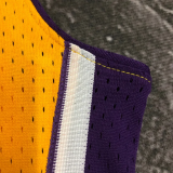 2000 LAKERS O‘NEAL #34 Yellow Retro Top Quality Hot Pressing NBA Jersey