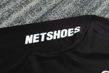 2013 Santos FC Away Long sleeves Kids Retro Soccer Jersey